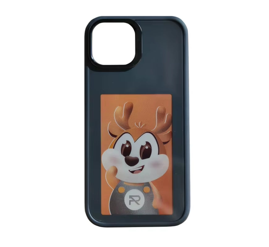 DIY E-Ink Screen Ink Screen Phone Case Nfc E-Ink Diy Picture Ink AI Phone Case Nfc Display Nfc-Phone-Cases for Iphone 14 15 16
