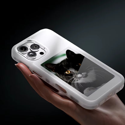 DIY E-Ink Screen Ink Screen Phone Case Nfc E-Ink Diy Picture Ink AI Phone Case Nfc Display Nfc-Phone-Cases for Iphone 14 15 16